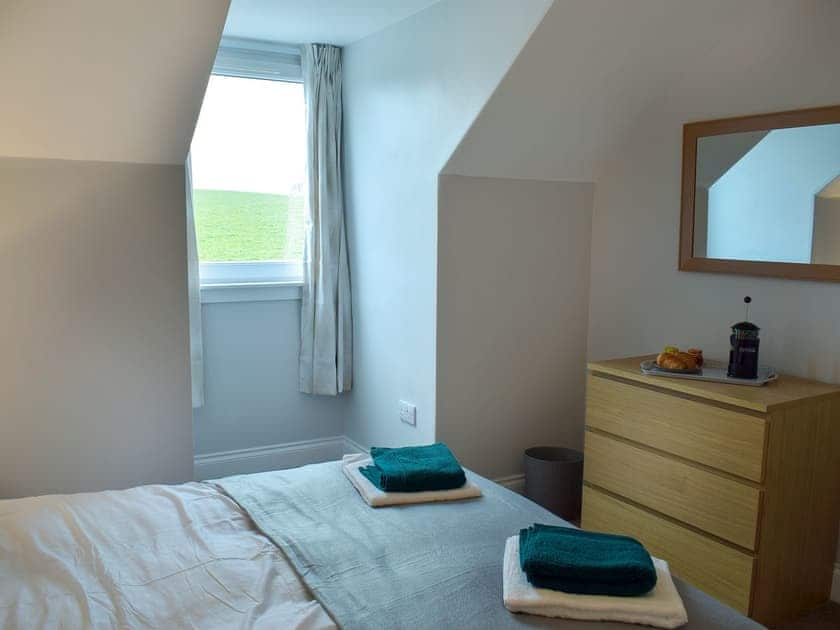 Relaxing double bedroom | Brick Cottage No. 1 - Baltersan Farm, Baltersan, near Newton Stewart