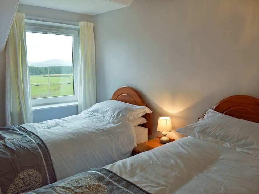Cosy twin bedroom | Brick Cottage No. 1 - Baltersan Farm, Baltersan, near Newton Stewart
