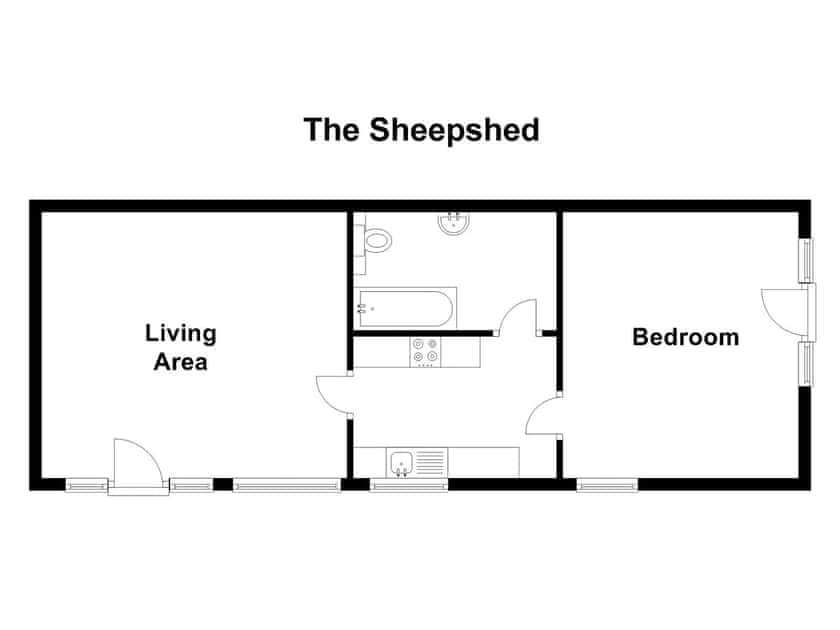 Floor plan | The Sheepshed - Manor Mews, Tattersett, near Fakenham