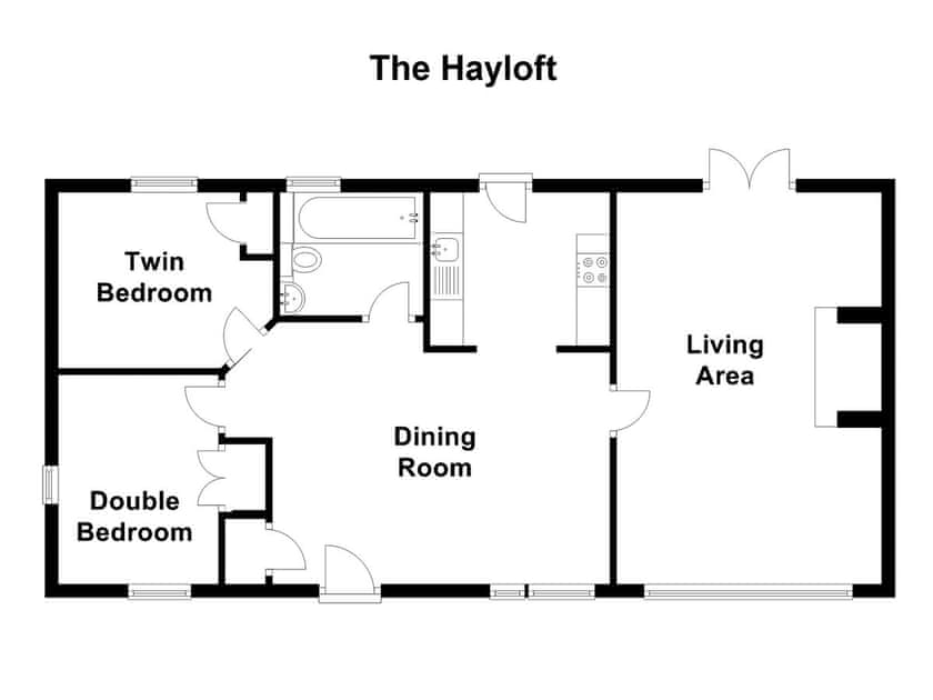 Floor plan | The Hayloft - Manor Mews, Tattersett, near Fakenham