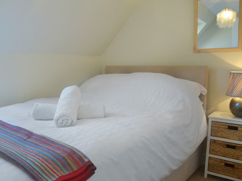 Comfy double bedroom | Dolphin Cottage, Nairn