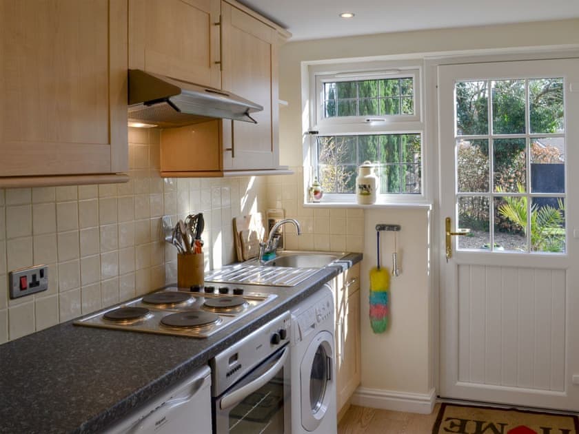 Galley kitchen ground floor | Chesterton Cottage, East Kirkby, near Spilsby