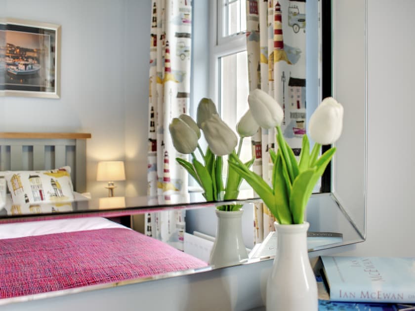 Sumptuous double bedroom | Amber Waves, Seahouses