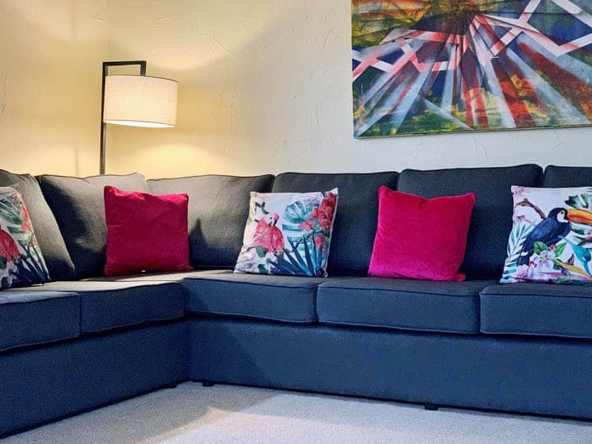Comfortable living room | The Stables at Riber Hall, Riber, Matlock