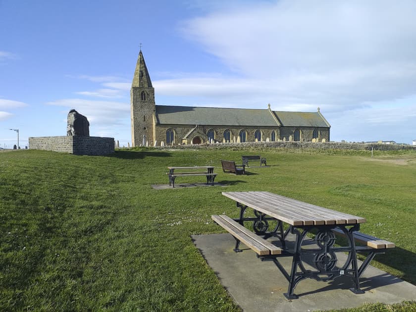 St Bartholomews is a 13th century church | Anchors Point, Newbiggin-by-the-Sea
