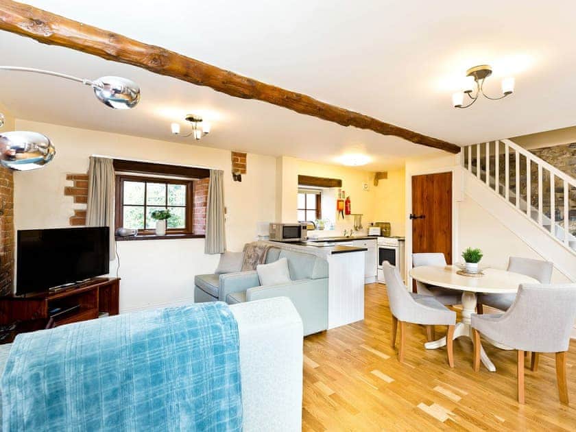 Charming open plan living space | Ible Cottage - Knockerdown Cottages, Carsington, near Ashbourne