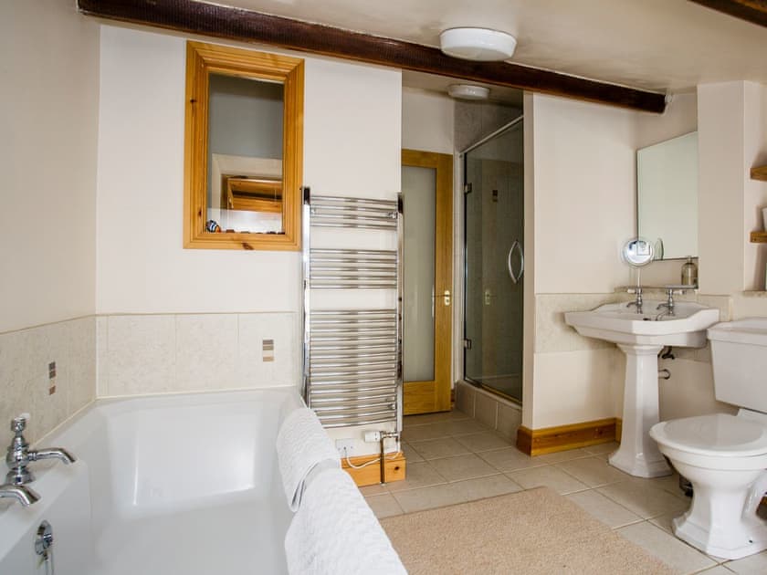 Spacious bathroom | Castle House Cottage, Hartley, near Kirkby Stephen