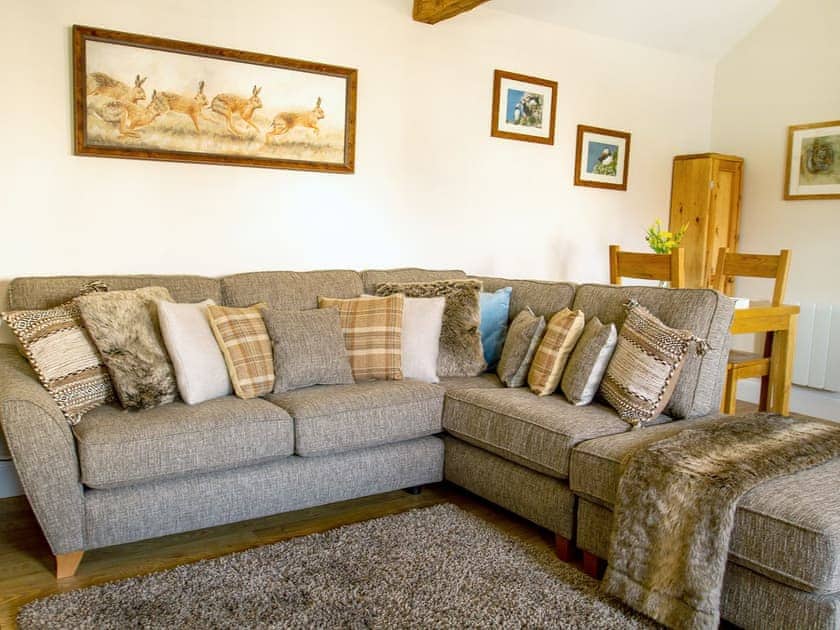 Charming living area | Puffin Lodge - Seabird Lodges, Bempton