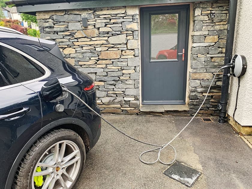 Electric car charging point | Cannondale, Annisgarth, near Windermere
