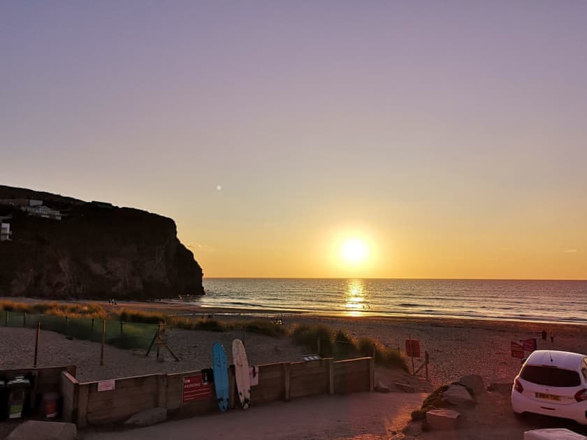 Porthtowan sunset | Friesian Valley Cottages , Mawla, near Porthtowan