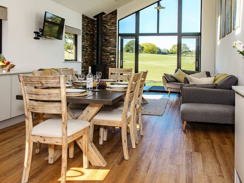 Open plan living space | Melbury Lodge - Brewery Farm Lodges, Ansty, near Dorchester