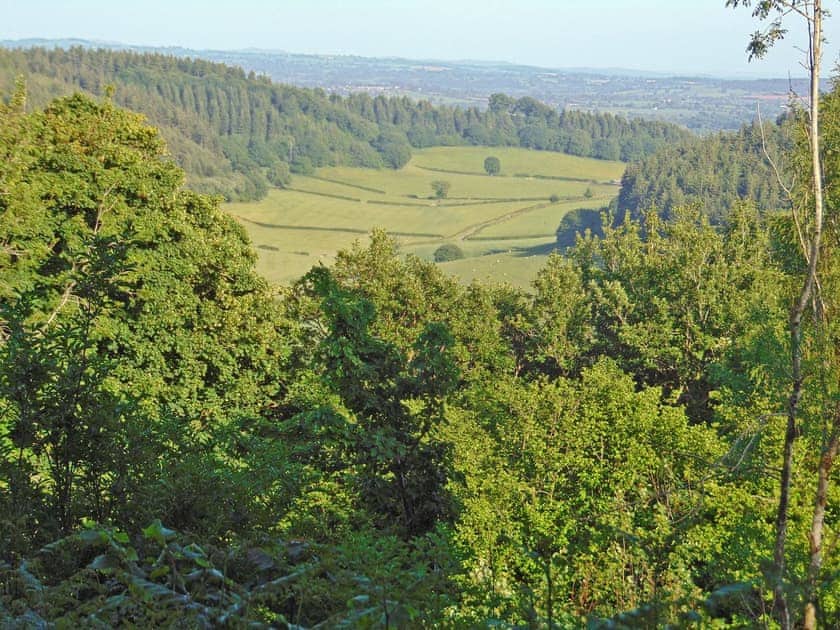 Stunning surrounding countryside | The Wooden Lodge, Upper Lye, near Presteigne