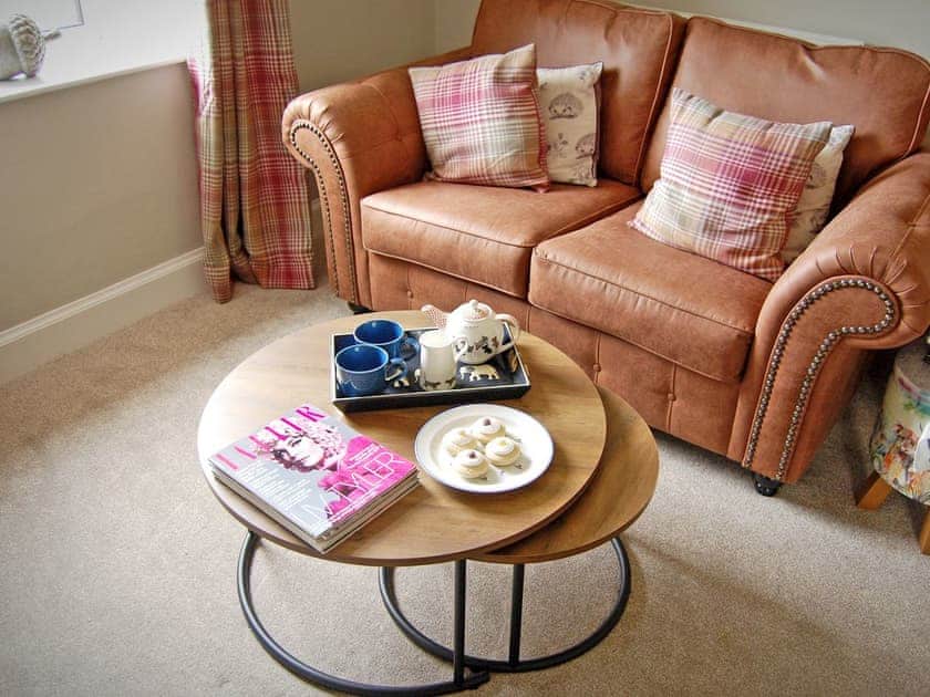 Cosy living/dining room with wood burner | Summergate Cottage, Annan