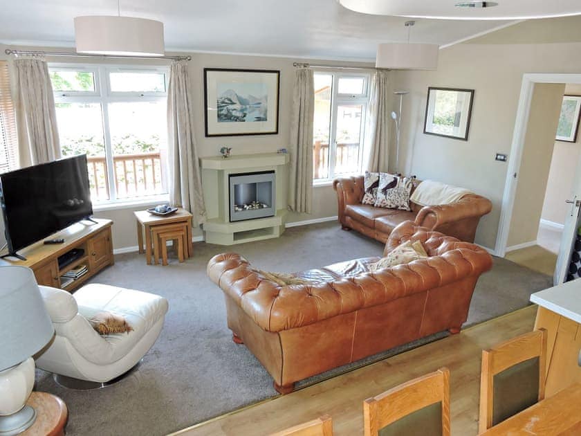 Homely living area | Windermere Lodge, 