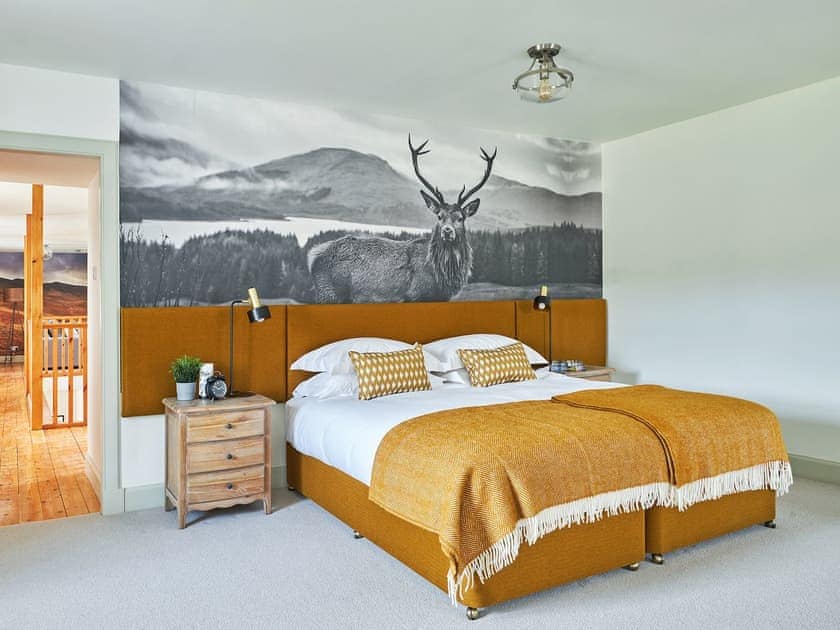 Charming bedroom with three single beds | Midcraigs, Glencraigs, near Campbeltown