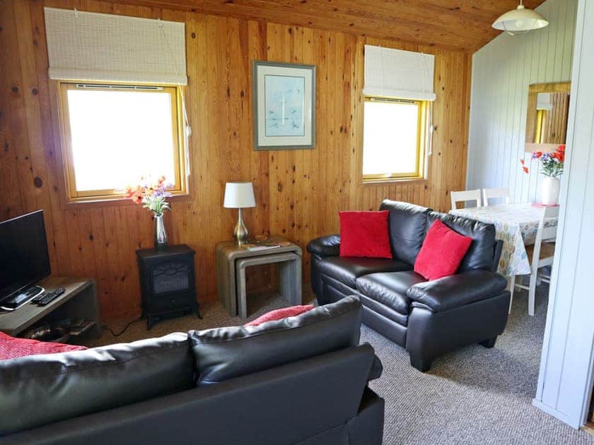 Comfortable open plan living space | Lochearn View Lodge, Lochearnhead, near Callander