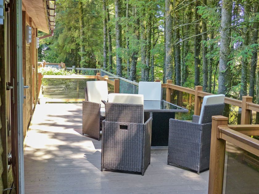 Inviting patio area  | Ash Lodge, Clatworthy, near Williton