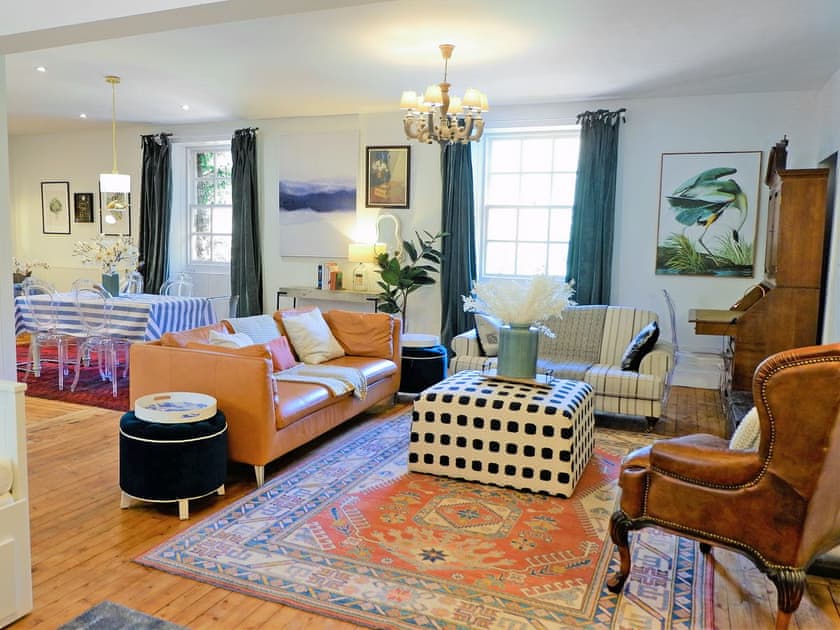 Open plan living space | The Royal Castle Apartment - Dunskey Estate, Portpatrick, near Stranraer