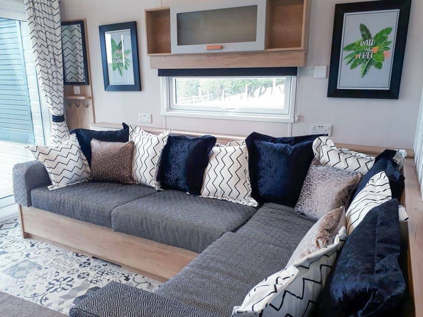 Living area | Lake Vyrnwy Luxury Glamping Pod - Lake Vyrnwy Luxury Glamping Pods, Llanwddyn, near Oswestry