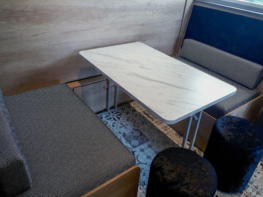 Dining Area | Lake Vyrnwy Luxury Glamping Pod - Lake Vyrnwy Luxury Glamping Pods, Llanwddyn, near Oswestry