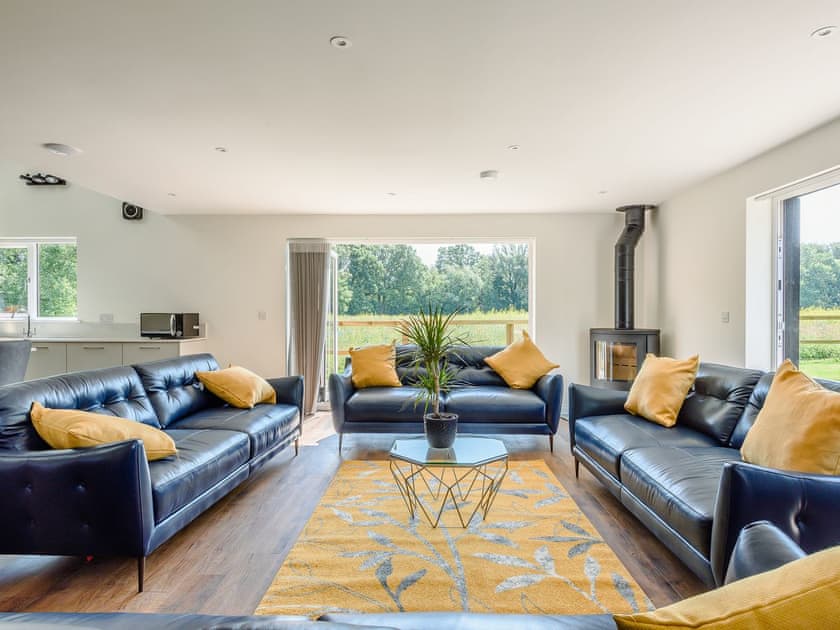 Living area | Alderfen Barn - Beech Farm Barns, Neatishead, near Norwich
