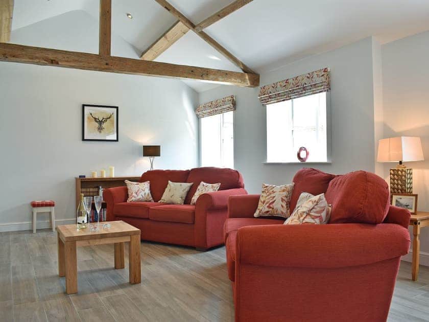 Living area | The Stables - Chalet Farm Holidays, Langtoft, near Driffield