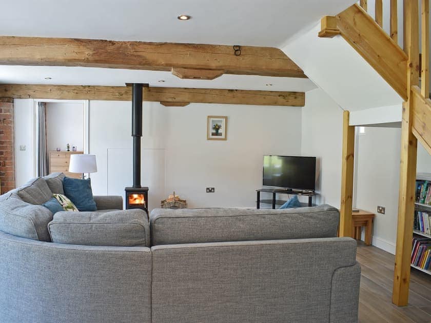 Living room | The Granary - Chalet Farm Holidays, Langtoft, near Driffield