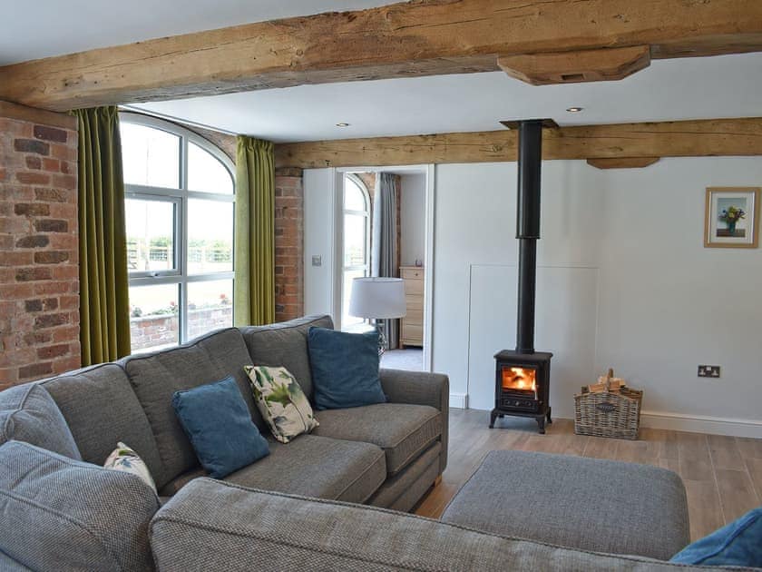Living room | The Granary - Chalet Farm Holidays, Langtoft, near Driffield