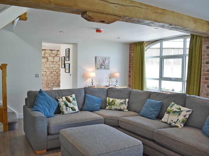 Living room | The Granary - Chalet Farm Holidays, Langtoft, near Driffield