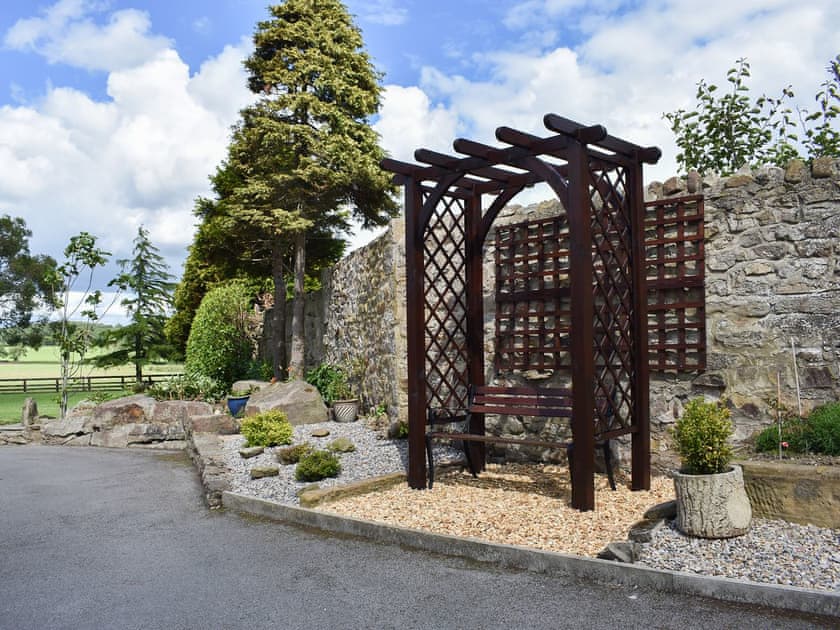 Sitting-out-area | The Coach House at Mount Pleasant, Heighington, near Darlington