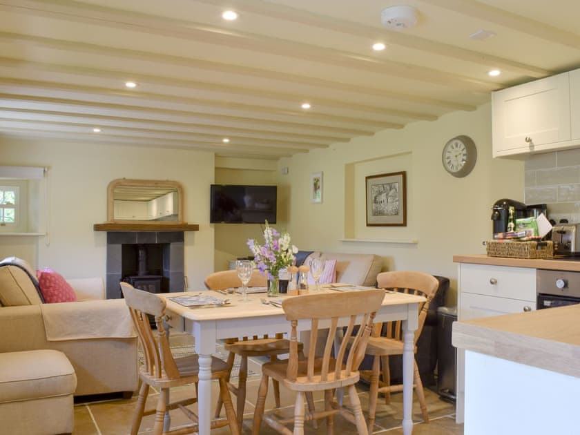 Open plan living space | Tiggywinkle Cottage, Hawnby, near Helmsley
