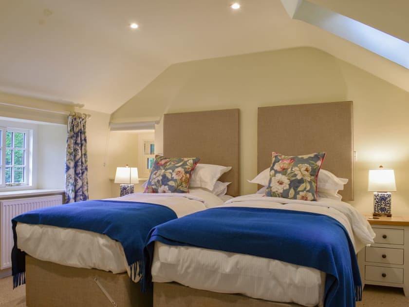 Twin bedroom | Tiggywinkle Cottage, Hawnby, near Helmsley