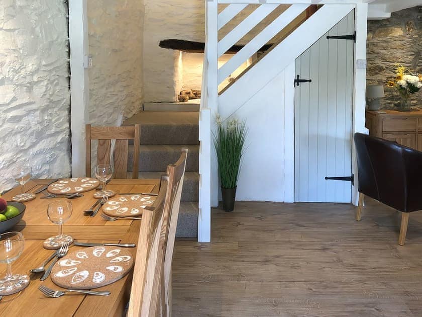 Stairs | Cider Press Cottage, Fowey