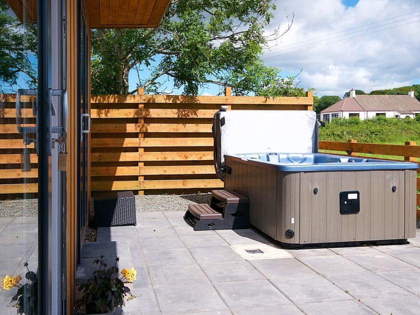 Hot tub | Jack’s Hideaway - Drumwall, Gatehouse of Fleet