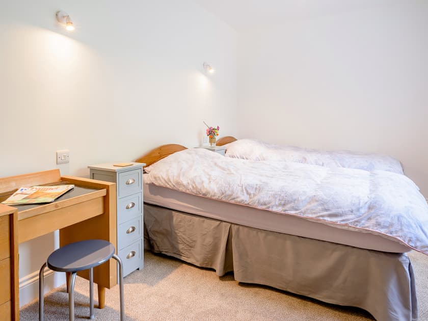 Twin bedroom can be double on request or add a Z bed for a triple  | Beachside - Yardley House, Downderry and Seaton, near Looe