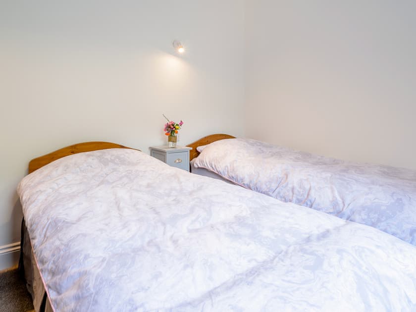 Twin bedroom can be a double on request or add a Z bed for a triple  | Beachside - Yardley House, Downderry and Seaton, near Looe