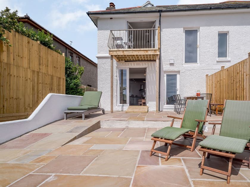 Patio | Beachside - Yardley House, Downderry and Seaton, near Looe