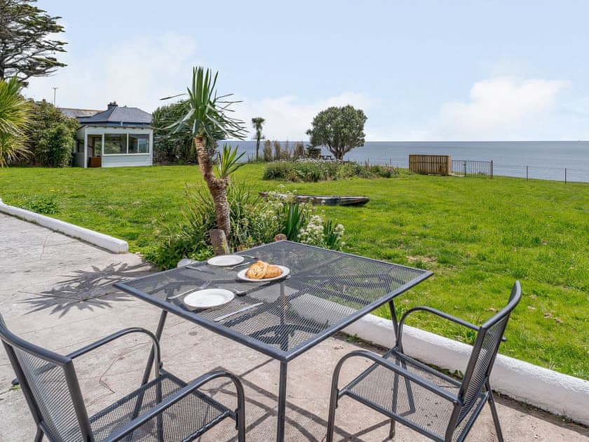 Patio | Beachside - Yardley House, Downderry and Seaton, near Looe