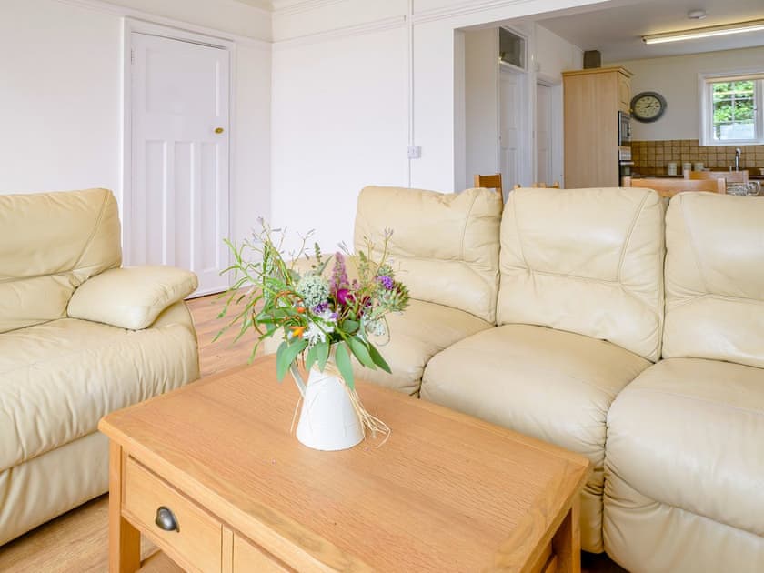 Living area | On The Beach - Yardley House, Downderry and Seaton, near Looe
