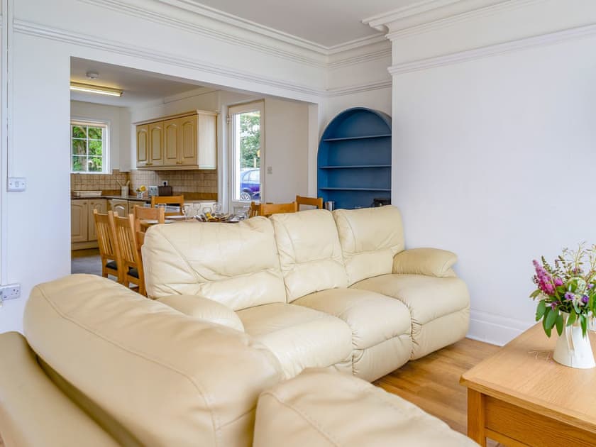 Living area | On The Beach - Yardley House, Downderry and Seaton, near Looe