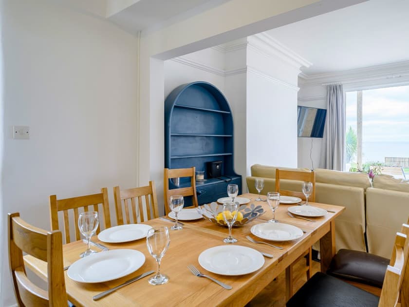 Dining Area | On The Beach - Yardley House, Downderry and Seaton, near Looe