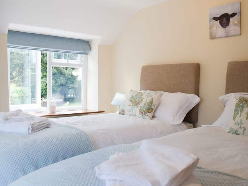 Twin bedroom | Herrock View, Knill, near Presteigne
