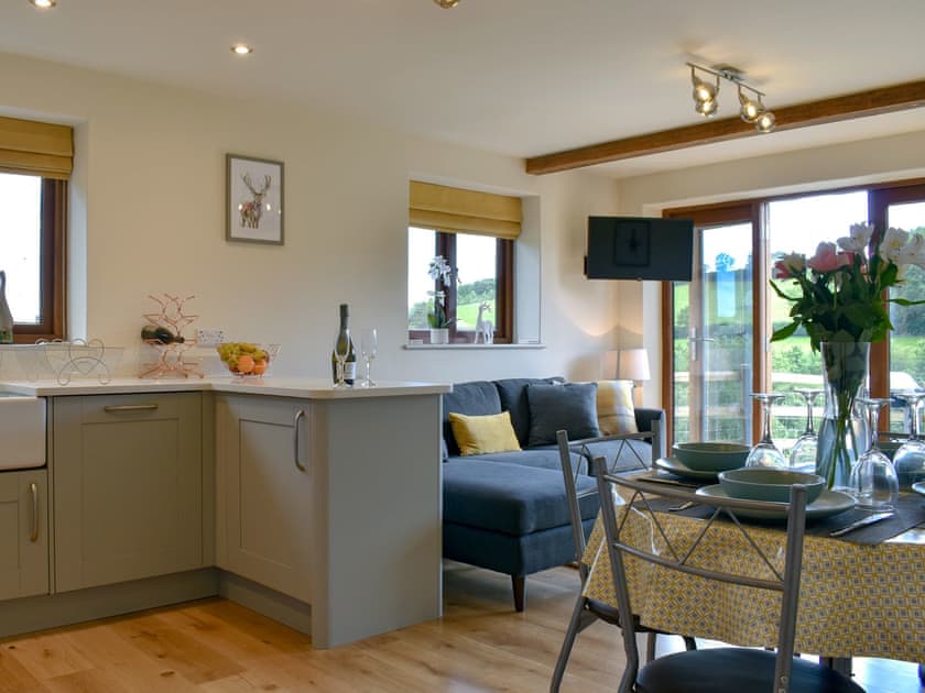 Open plan living space | Stag - Kerridge View Barn, Washfield, near Tiverton