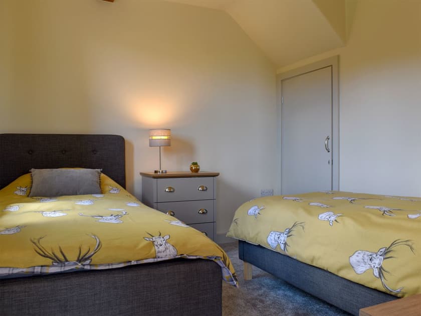 Twin bedroom | Stag - Kerridge View Barn, Washfield, near Tiverton