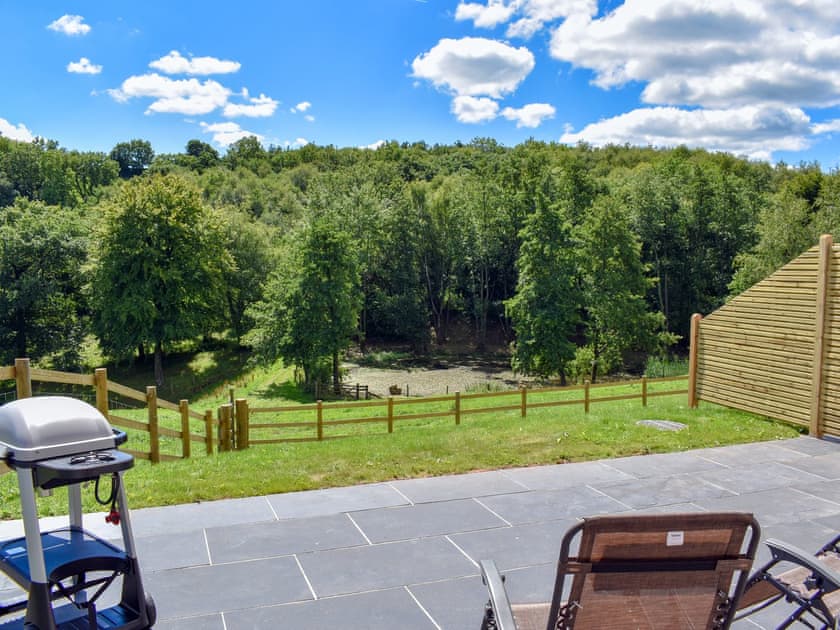 Sitting-out-area | Stag - Kerridge View Barn, Washfield, near Tiverton