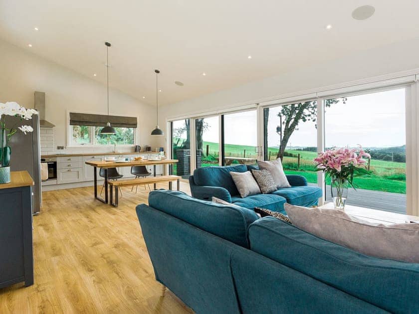 Open plan living space | Seascape - Gatehouse Lodges, Gatehouse of Fleet, near Kirkcudbright