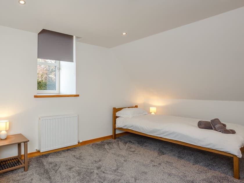 Twin bedroom | Auld Kirk Hall, Woodhead, near Turriff