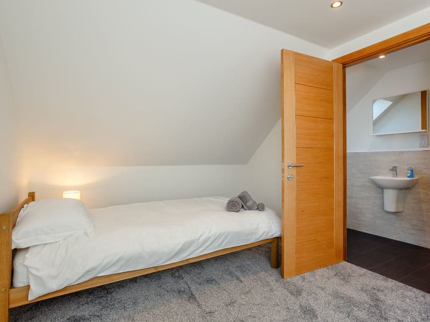 Twin bedroom | Auld Kirk Hall, Woodhead, near Turriff