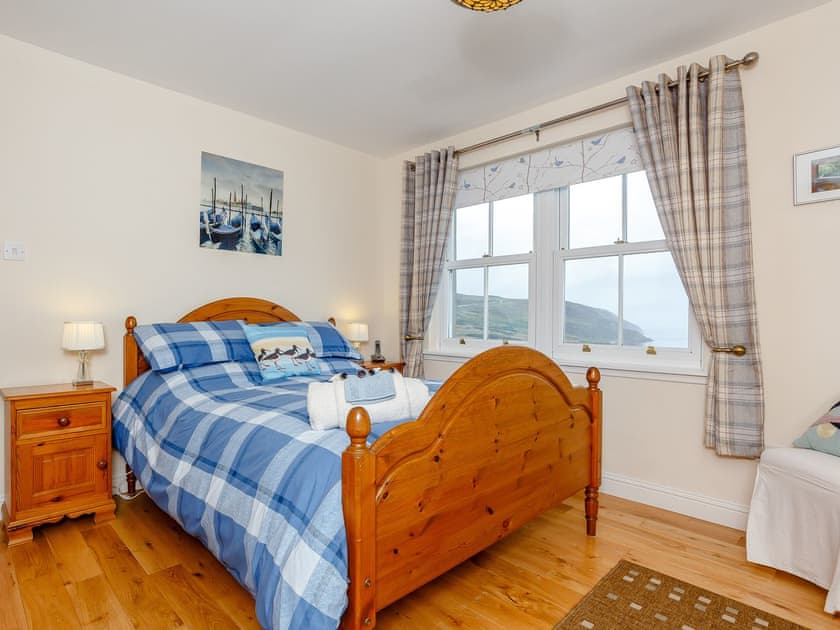 Double bedroom | Sunrise, Navidale, near Helmsdale