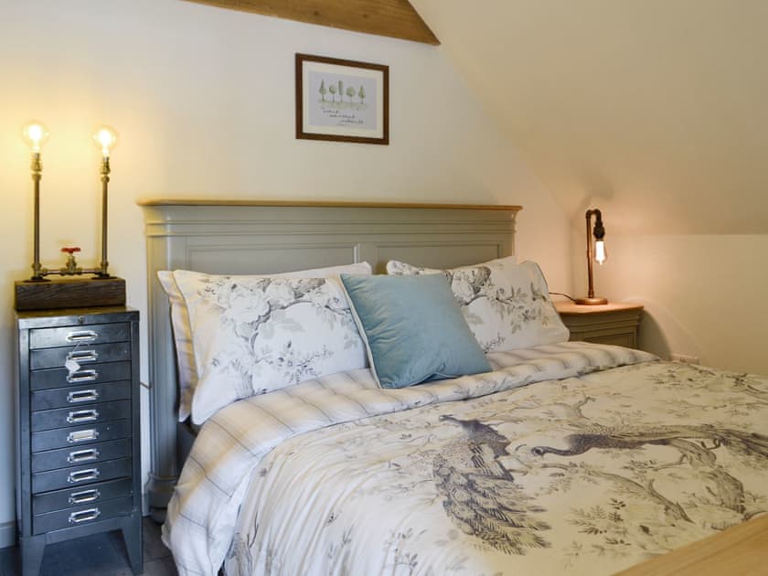 Double bedroom | The Little Cow Shed, Garnswllt, near Ammanford